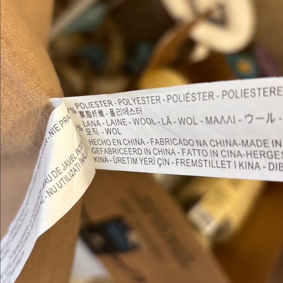 ZARA 2 PC outfit. Black Mini Dress Size L. + long beige sleeveless vest. Size M - Picture 7 of 12